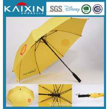 Parapluie droit autocollant de 25 pouces avec poignée EVA